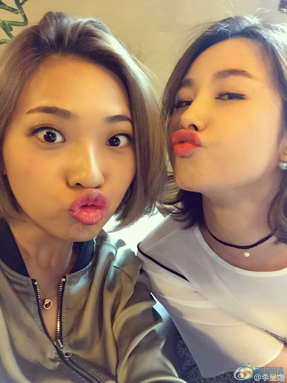 李呈媛嘟嘴卖萌照 李呈媛高清写真_李呈媛高清剧照