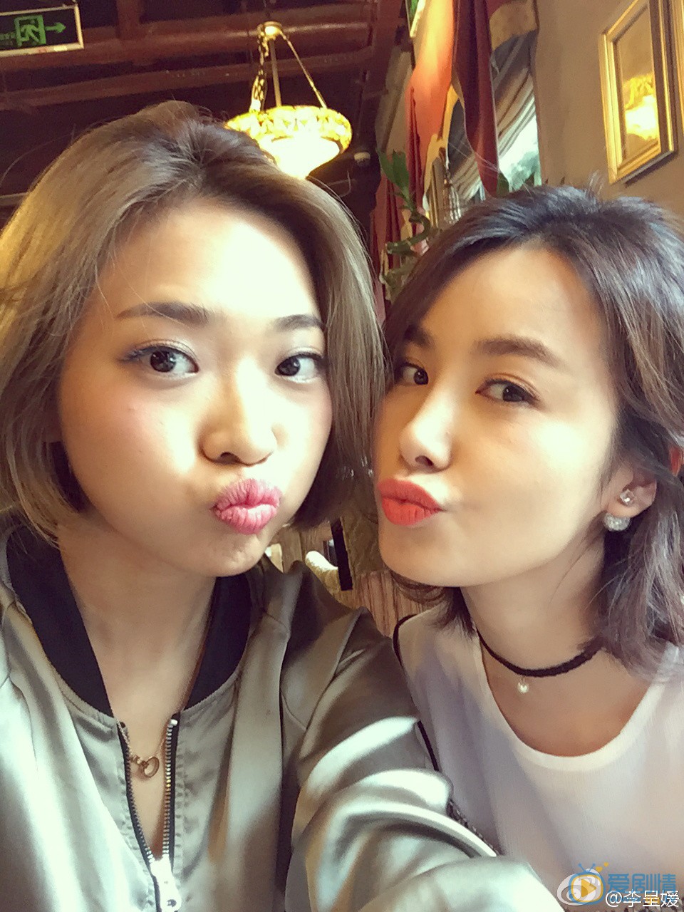 李呈媛嘟嘴卖萌照 李呈媛高清写真_李呈媛高清剧照