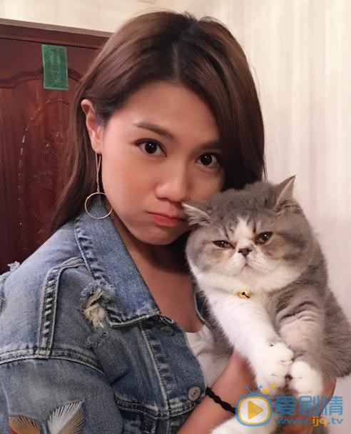 周秀娜猫咪合照 周秀娜高清写真_周秀娜高清剧照