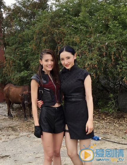 周秀娜片场照 周秀娜高清写真_周秀娜高清剧照
