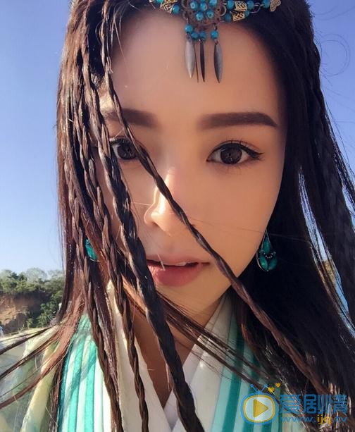 文咏珊片场照 文咏珊高清写真_文咏珊高清剧照