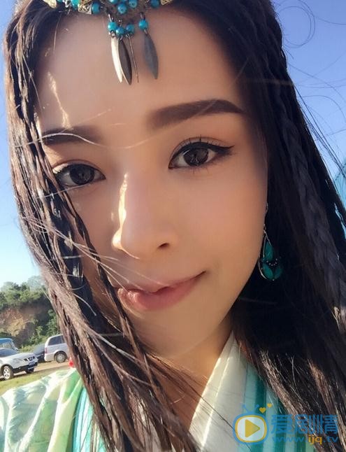 文咏珊片场照 文咏珊高清写真_文咏珊高清剧照