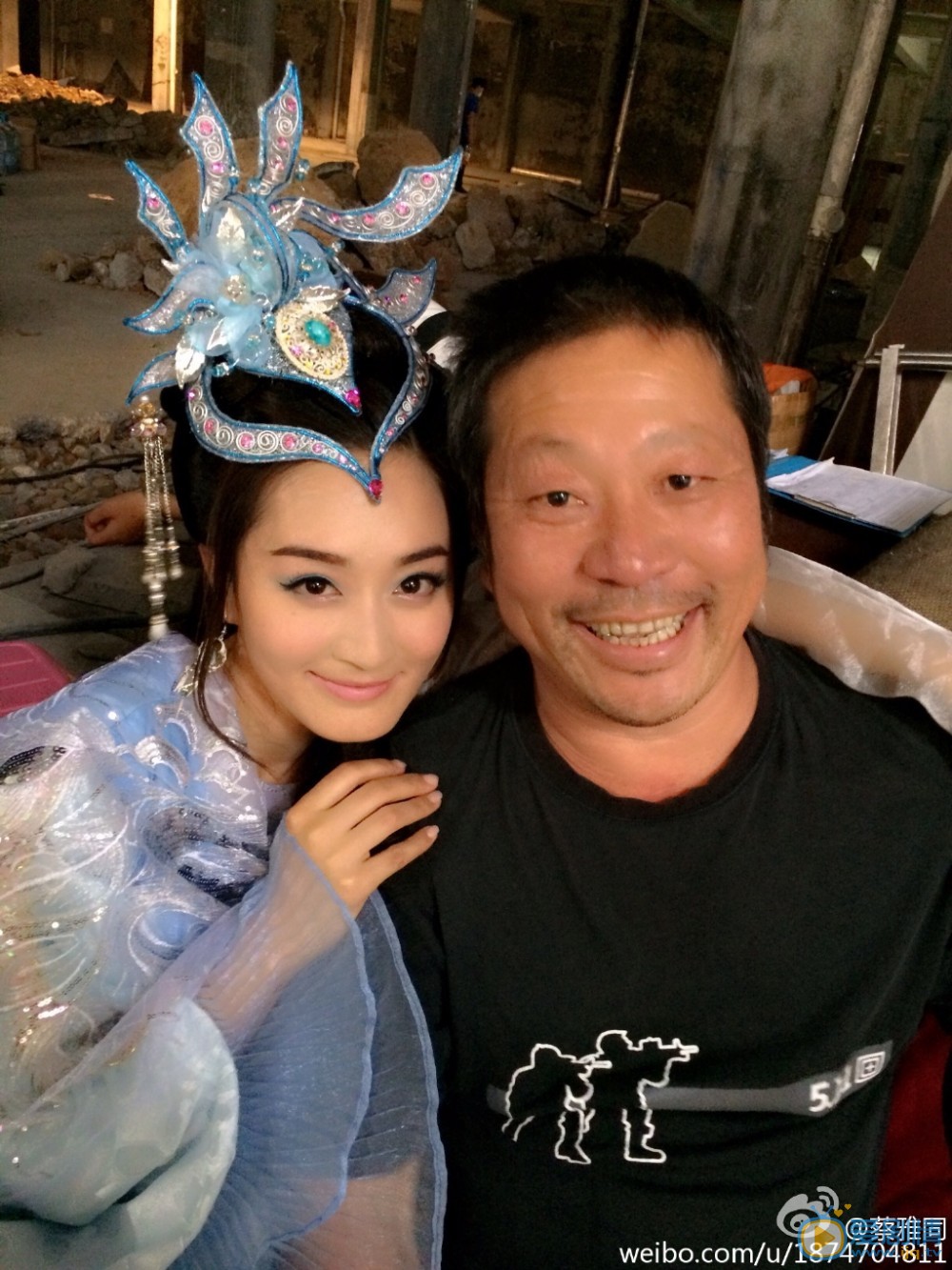 蔡雅同片场照 蔡雅同高清写真_蔡雅同高清剧照