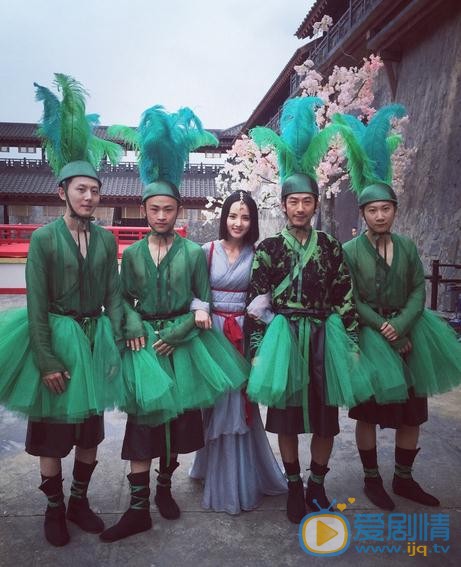程小蒙片场照 程小蒙高清写真_程小蒙高清剧照