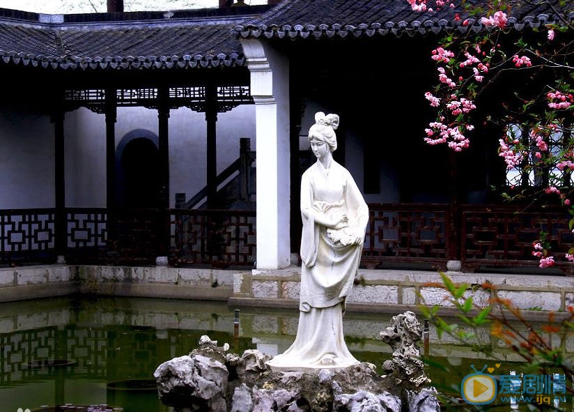 莫愁女石像