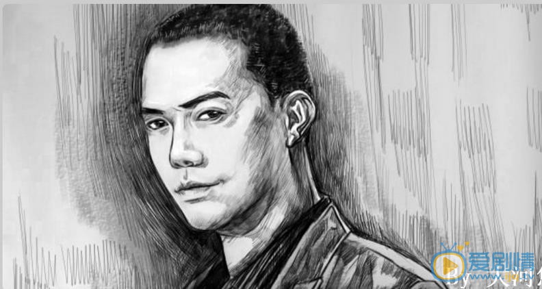 谢天华Q版素描照 谢天华高清写真_谢天华高清剧照