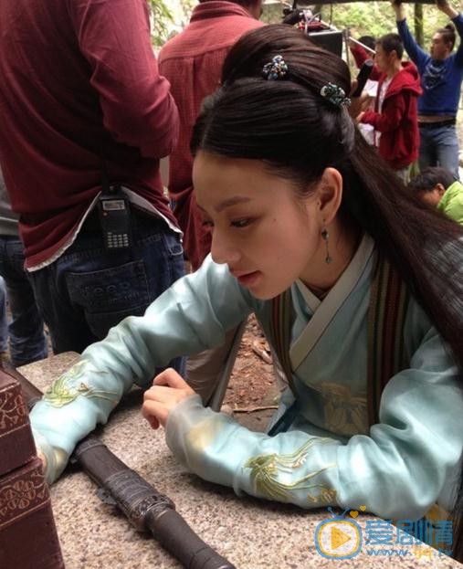 陈雅婷片场照 陈雅婷高清写真_陈雅婷高清剧照