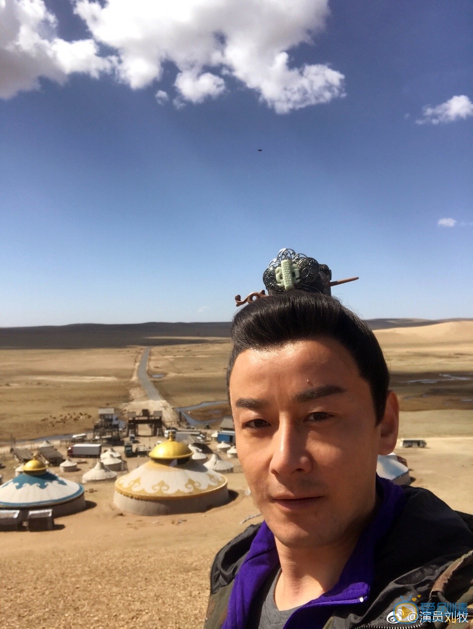 刘牧片场照 刘牧高清写真_刘牧高清剧照