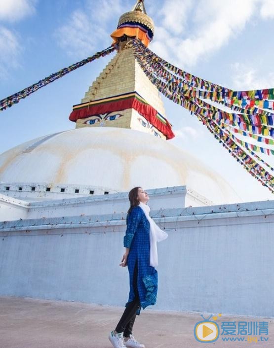 王力可尼泊尔之旅 王力可高清写真_王力可高清剧照