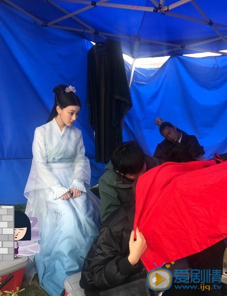 王鹤润片场照 王鹤润高清写真_王鹤润高清剧照