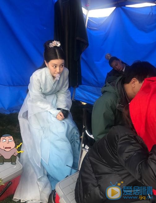 王鹤润片场照 王鹤润高清写真_王鹤润高清剧照