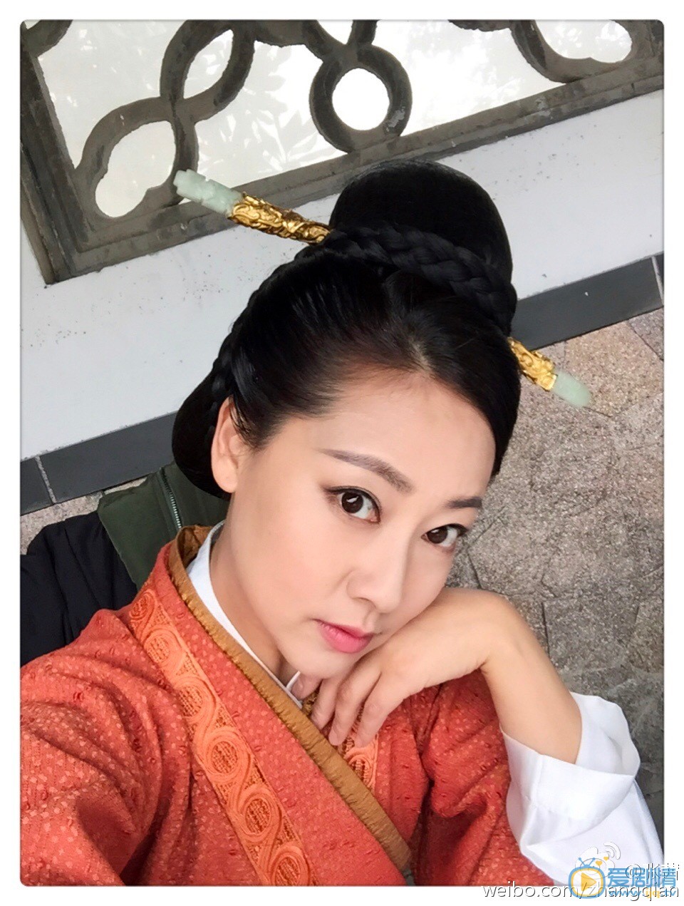 张茜片场照 张茜高清写真_张茜高清剧照