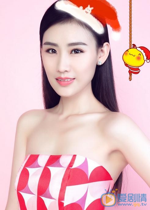 王婉中圣诞写真 王婉中高清写真_王婉中高清剧照
