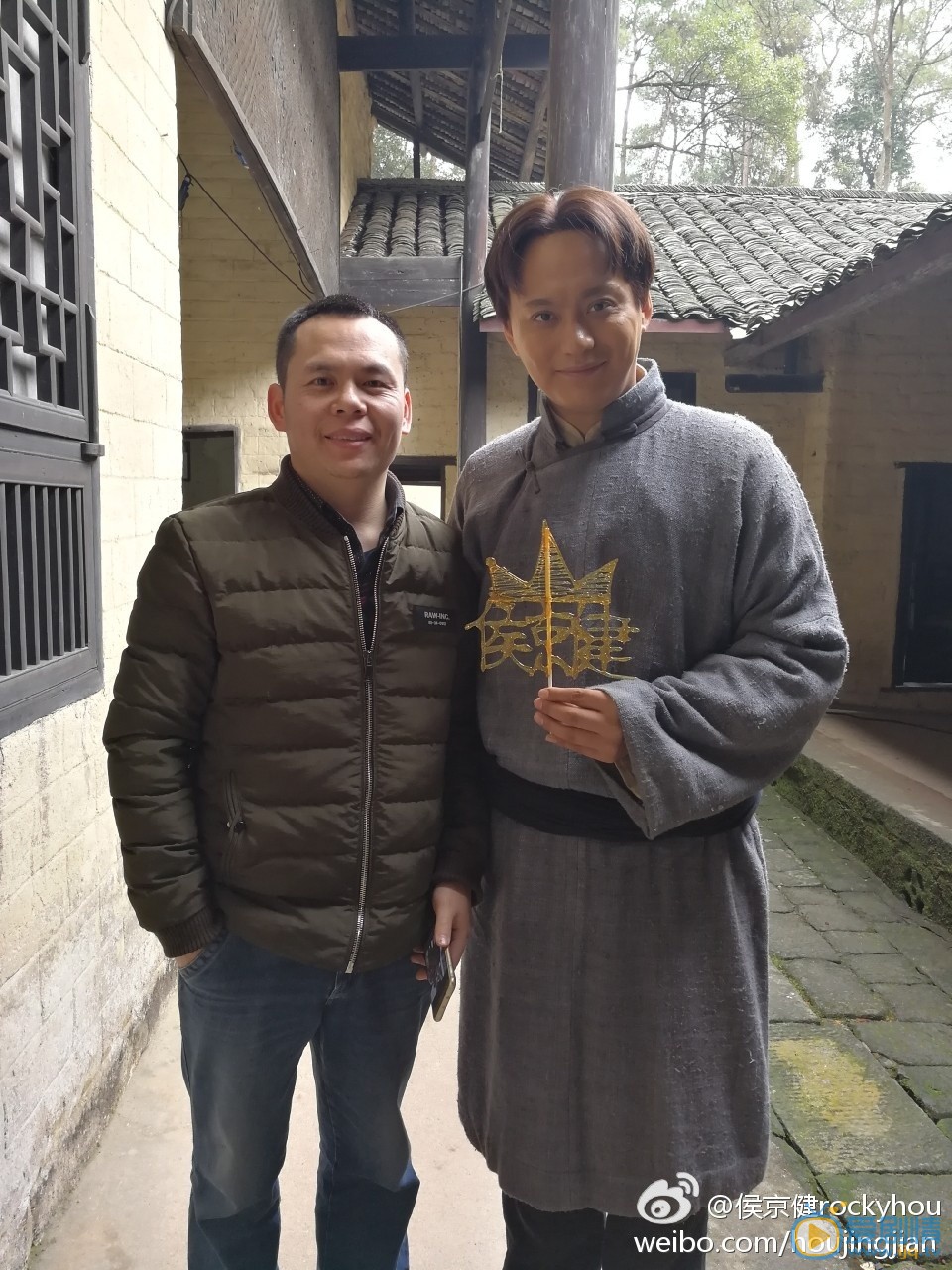 侯京健片场照 侯京健片场照