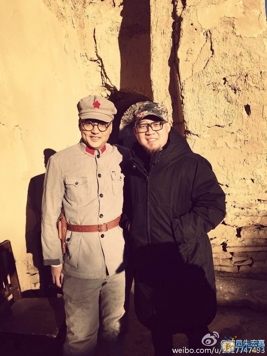 朱宏嘉片场照 朱宏嘉片场照