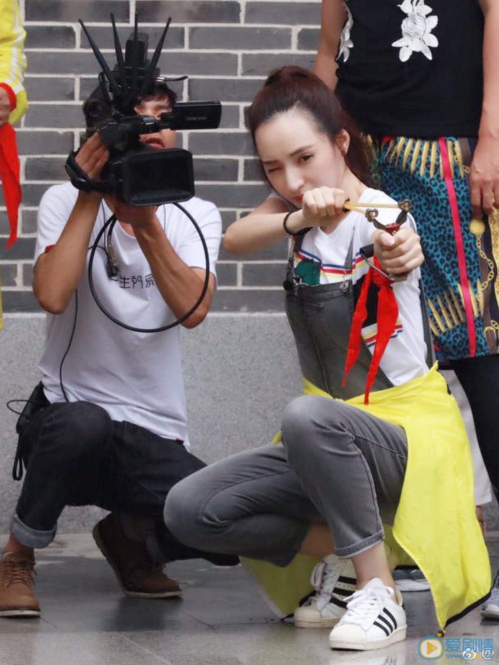 黄小戈片场照 黄小戈高清写真_黄小戈高清剧照