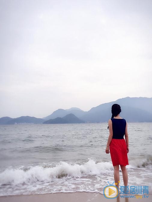 王艺曈海边照 王艺曈高清写真_王艺曈高清剧照
