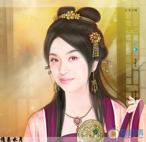 陈法蓉手绘素描照 陈法蓉高清写真_陈法蓉高清剧照