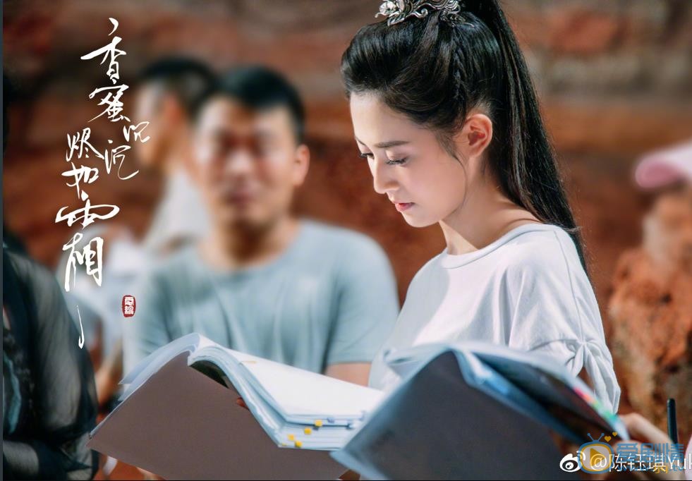 陈钰琪片场照 陈钰琪高清写真_陈钰琪高清剧照