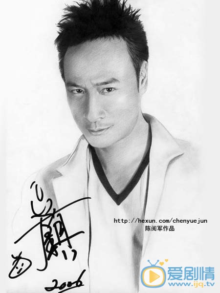 吴镇宇素描Q图册 吴镇宇高清写真_吴镇宇高清剧照