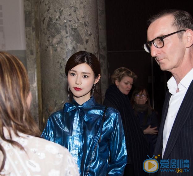 卢杉巴黎时装周 卢杉高清写真_卢杉高清剧照