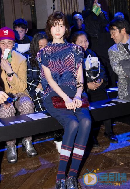 卢杉巴黎时装周 卢杉高清写真_卢杉高清剧照