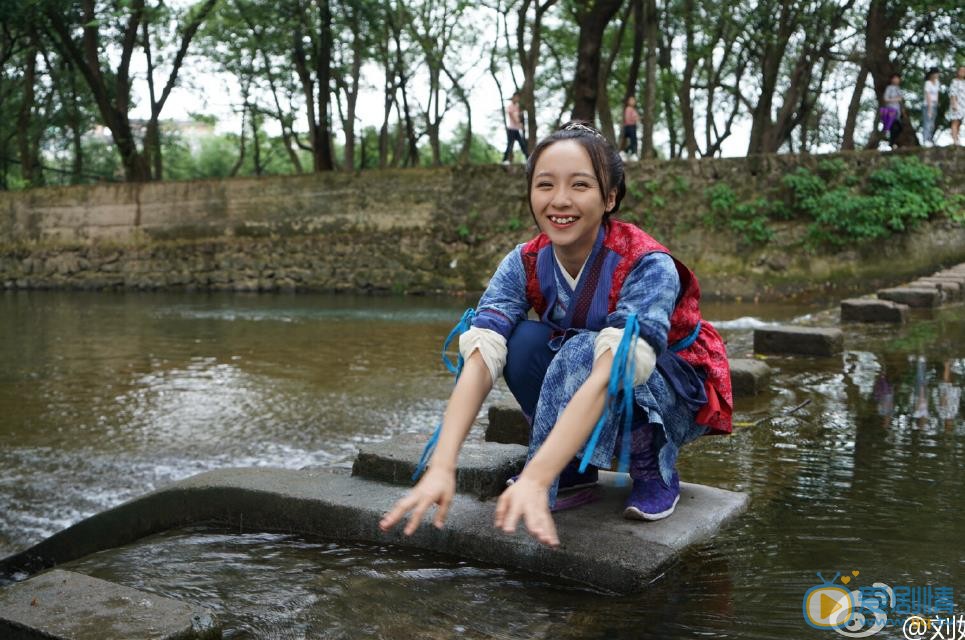 刘婧片场照 刘婧高清写真_刘婧高清剧照