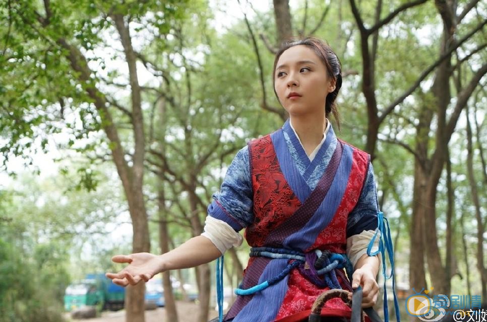 刘婧片场照 刘婧高清写真_刘婧高清剧照
