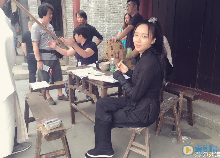 刘婧片场照 刘婧高清写真_刘婧高清剧照