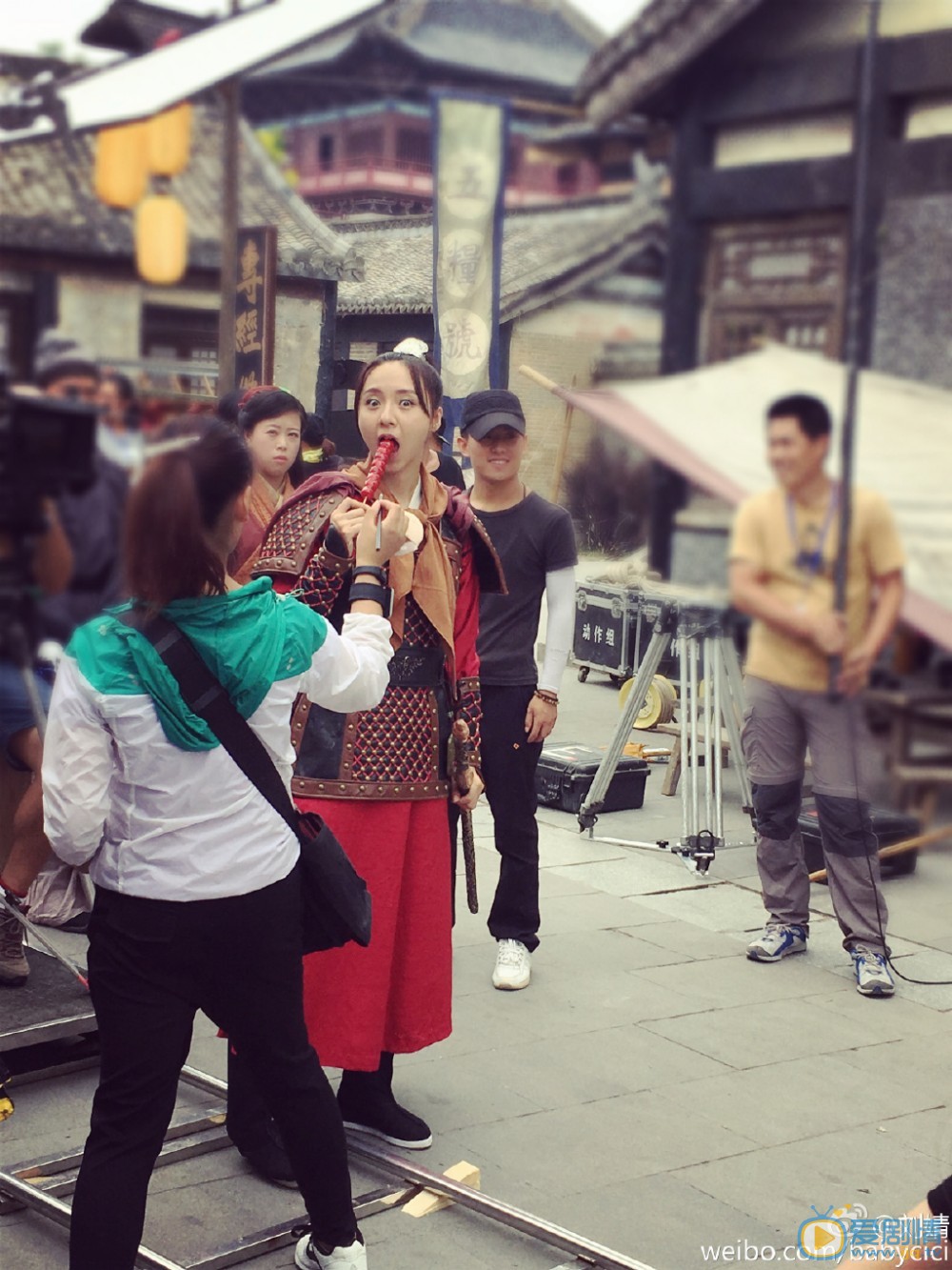 刘婧片场照 刘婧高清写真_刘婧高清剧照
