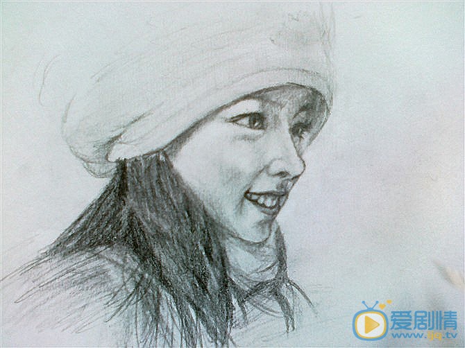 宋祖儿Q版素描照 宋祖儿高清写真_宋祖儿高清剧照
