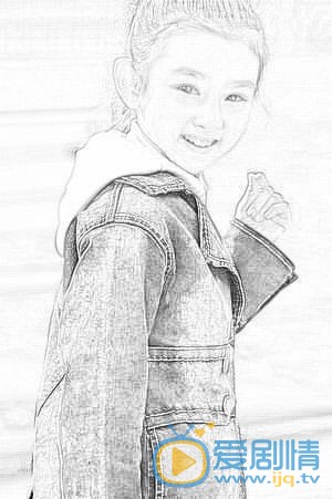 宋祖儿Q版素描照 宋祖儿高清写真_宋祖儿高清剧照