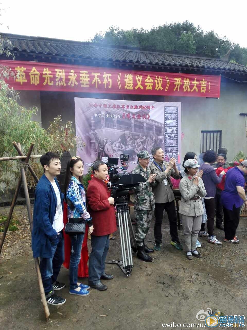 赵滨片场照 赵滨高清写真_赵滨高清剧照