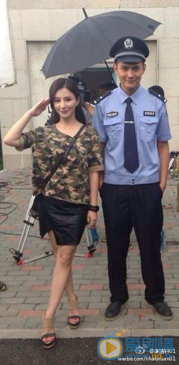 李浩轩片场照 李浩轩片场照