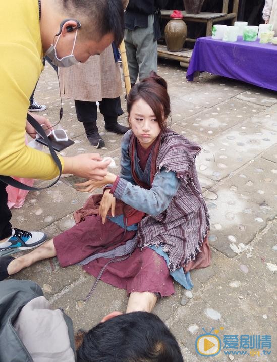 袁冰妍片场照 袁冰妍高清写真_袁冰妍高清剧照