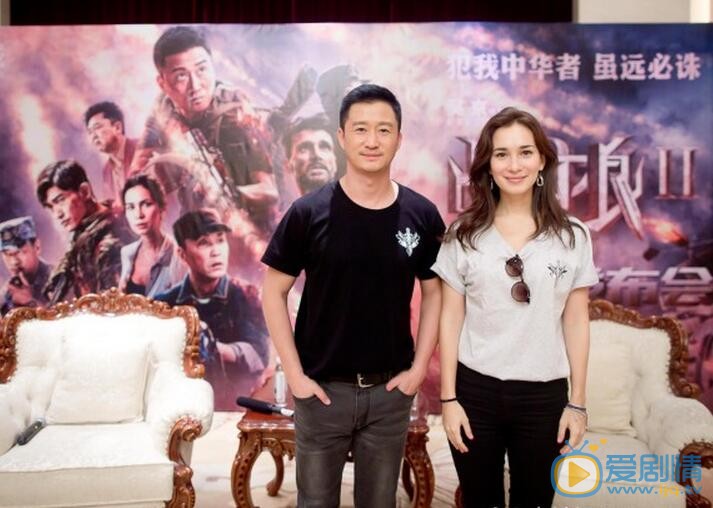 卢靖姗《战狼2》宣传活动 卢靖姗高清写真_卢靖姗高清剧照