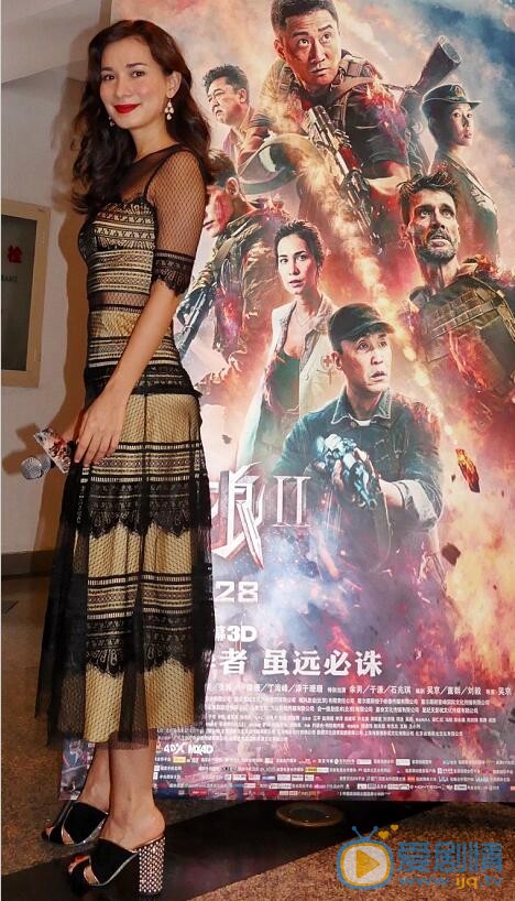 卢靖姗《战狼2》宣传活动 卢靖姗高清写真_卢靖姗高清剧照