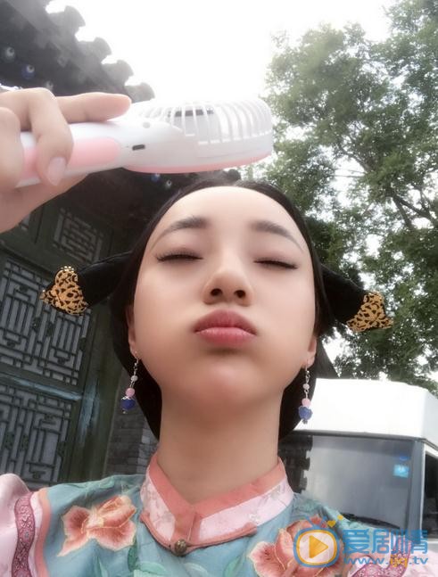 徐歆雨片场照 徐歆雨高清写真_徐歆雨高清剧照