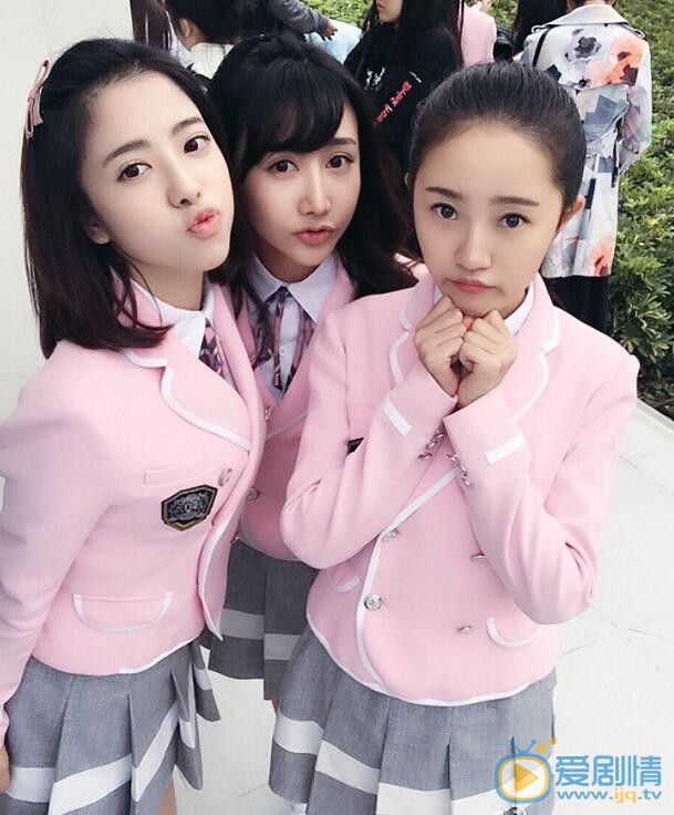 吴静怡《青春最好时》片场照 吴静怡高清写真_吴静怡高清剧照