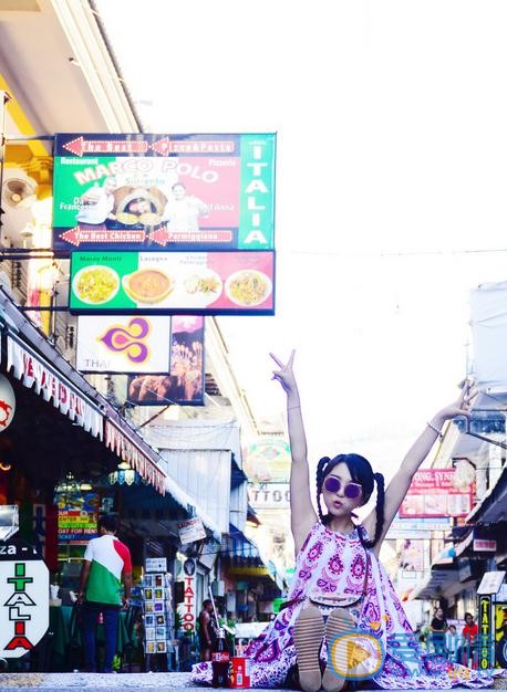 童可可街拍写真 童可可高清写真_童可可高清剧照