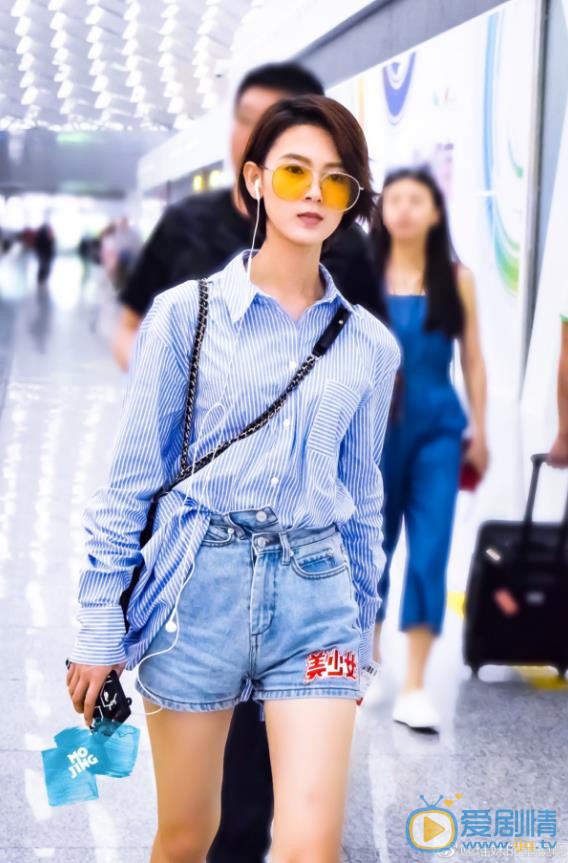 陈瑶机场路透照 陈瑶高清写真_陈瑶高清剧照