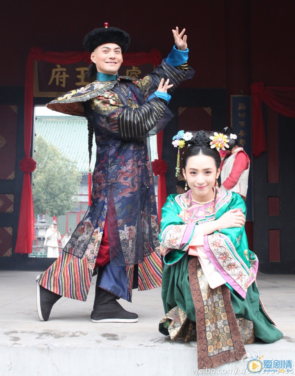 黄小戈片场照 黄小戈高清写真_黄小戈高清剧照