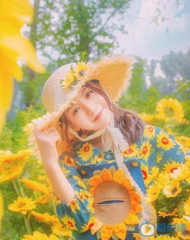 张格向日葵少女写真 张格高清写真_张格高清剧照