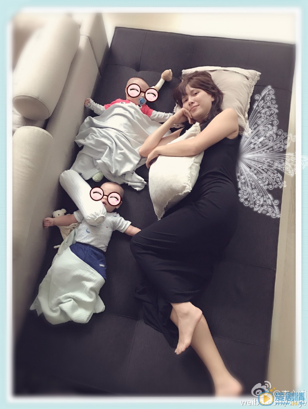 李心洁亲子照 李心洁高清写真_李心洁高清剧照