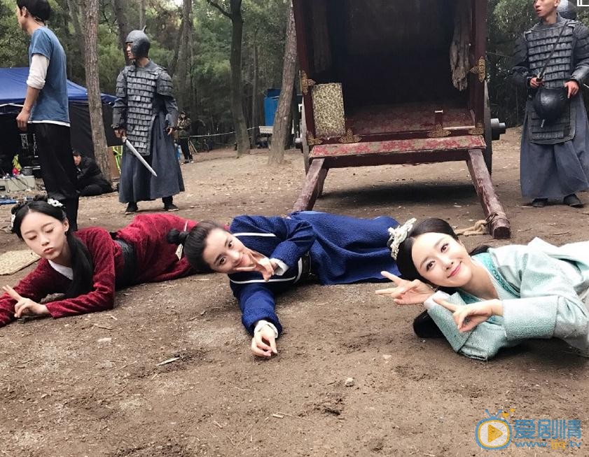 于小琬片场照 于小琬高清写真_于小琬高清剧照