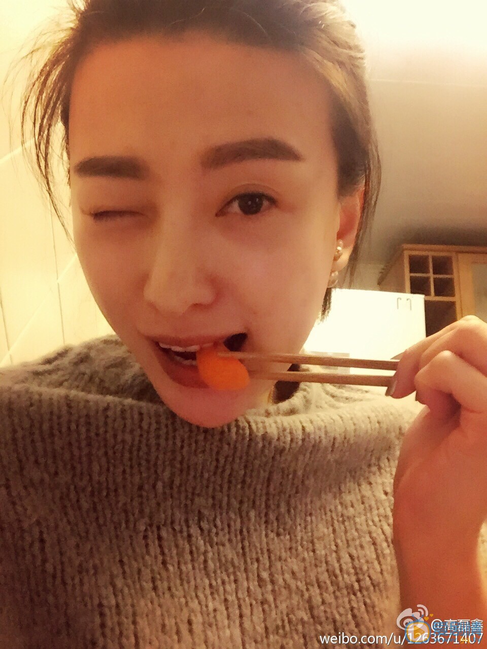 高磊鑫搞怪卖萌照 高磊鑫高清写真_高磊鑫高清剧照