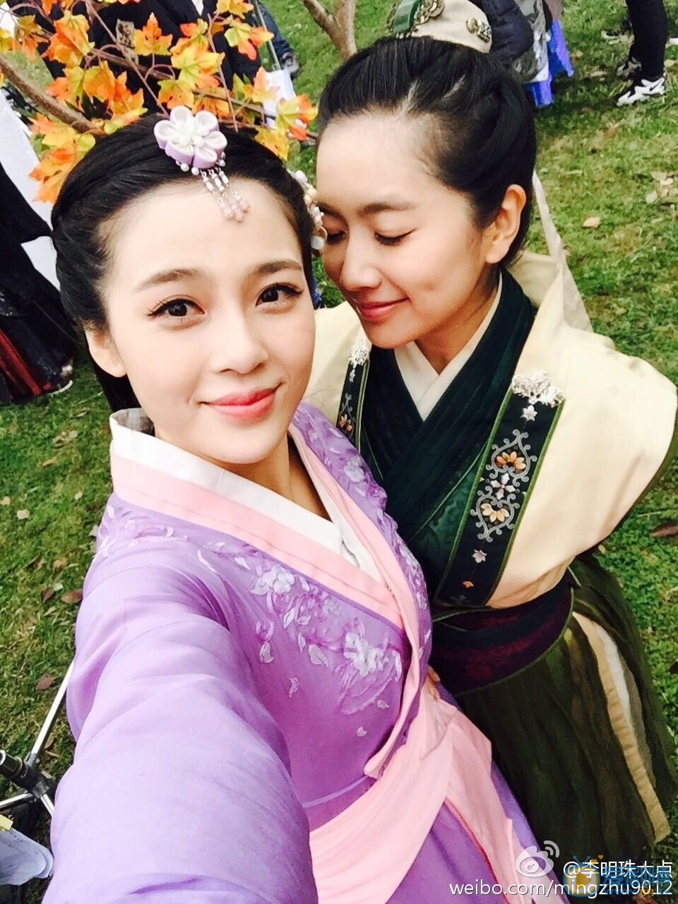 李明珠片场照 李明珠高清写真_李明珠高清剧照
