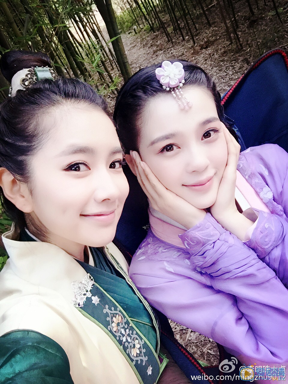 李明珠片场照 李明珠高清写真_李明珠高清剧照