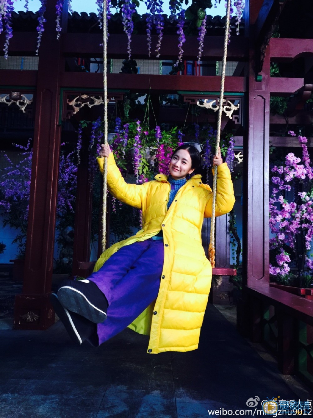 李明珠片场照 李明珠高清写真_李明珠高清剧照