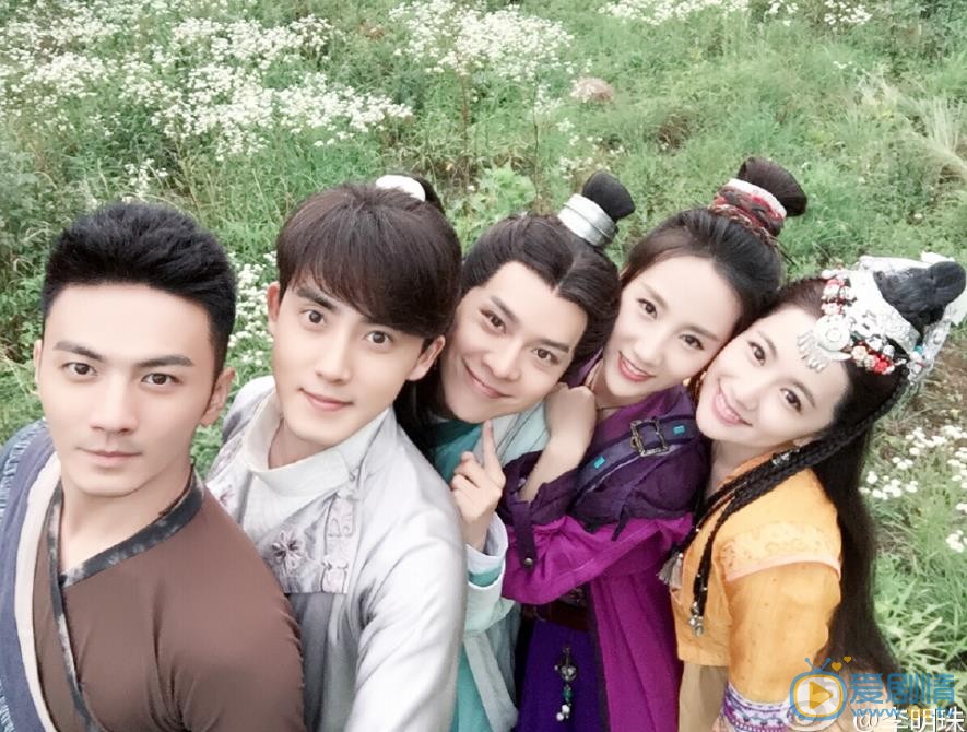 李明珠片场照 李明珠高清写真_李明珠高清剧照